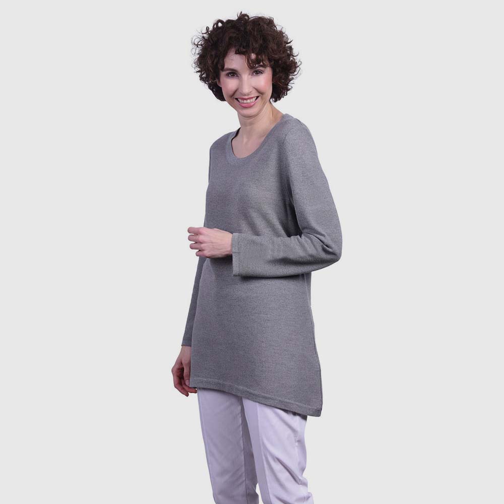 Pullover ultra-light, runder Saum