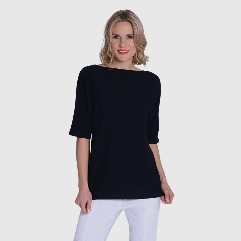 Rippenpullover Fledermaus, Viskose