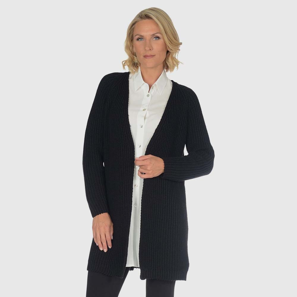Jacke Grobstrick, offen