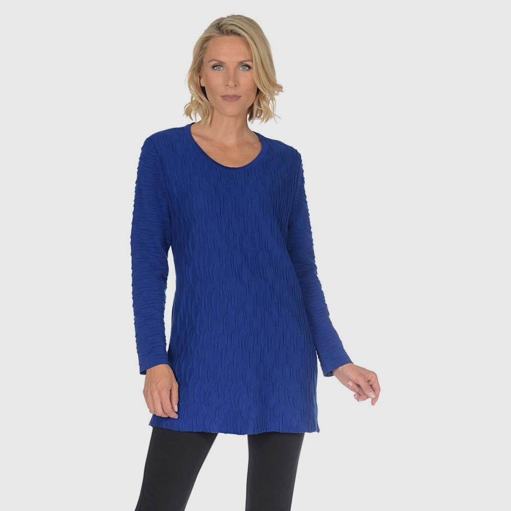 Long-Pullover Struktur