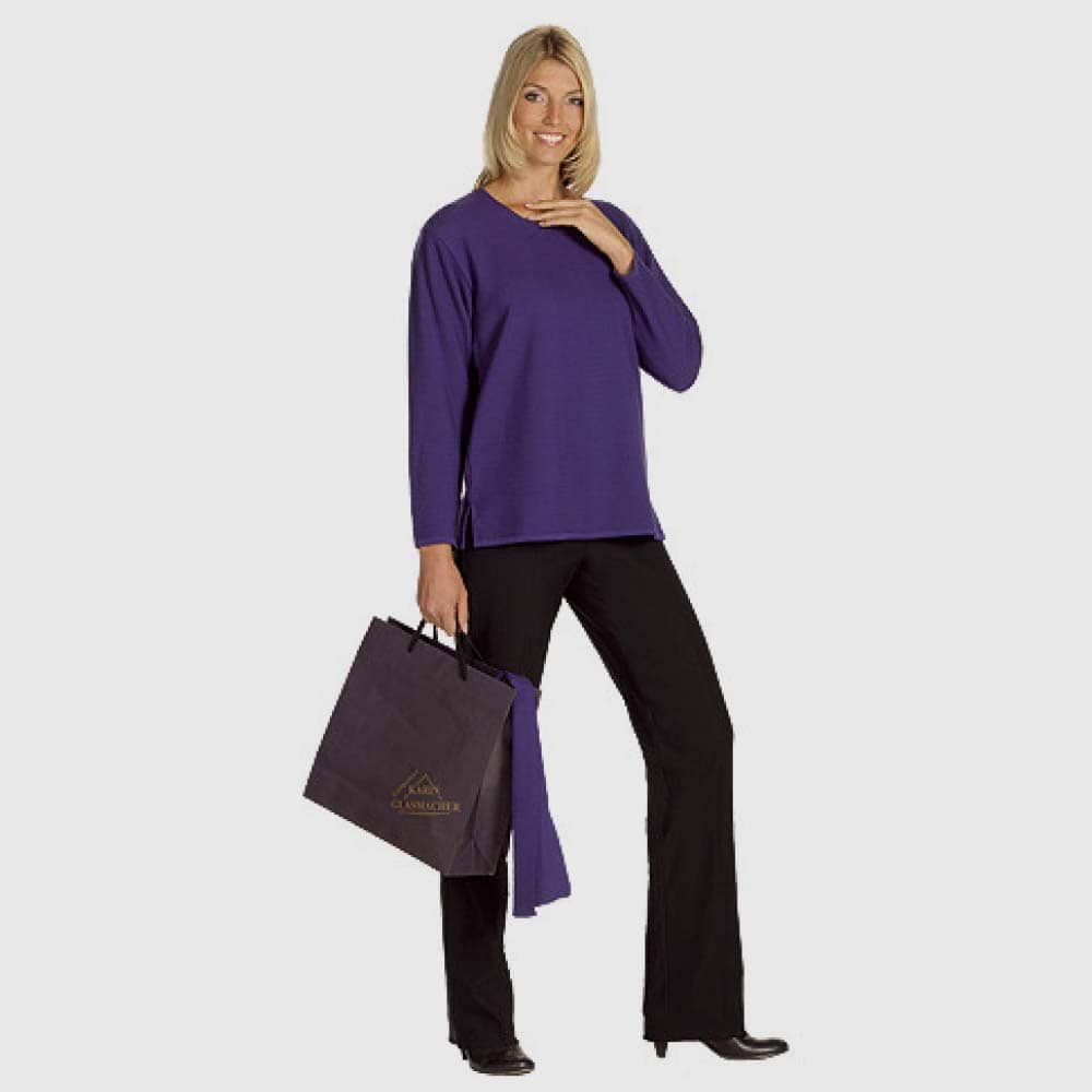Pullover Links-Links Rundhals