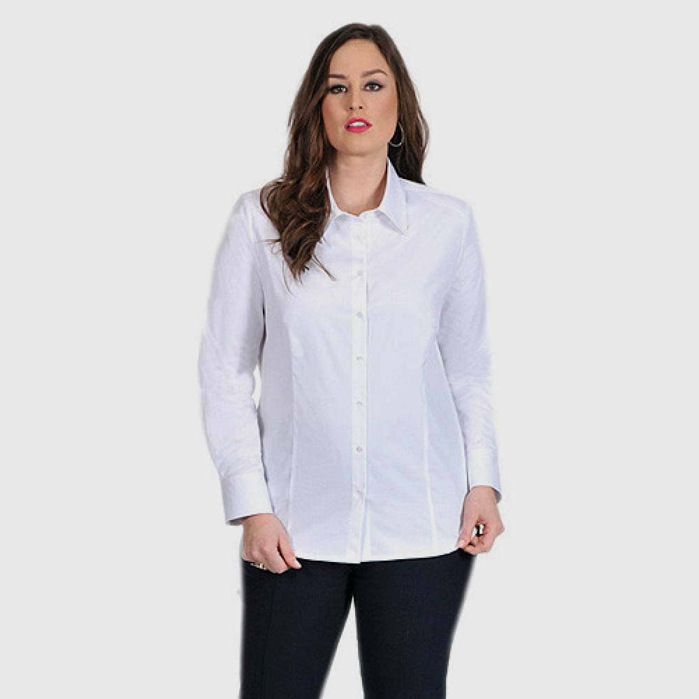 Popelinebluse
