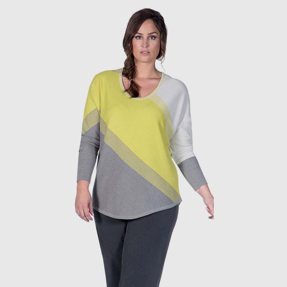 Pullover Fledermaus, Farbverlauf