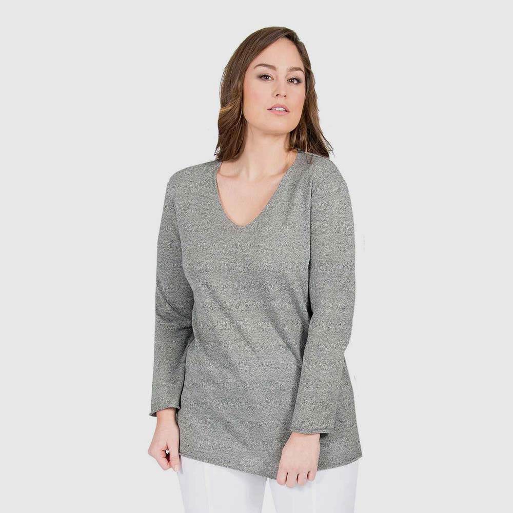 Pullover V-Neck ultra-light, Langarm