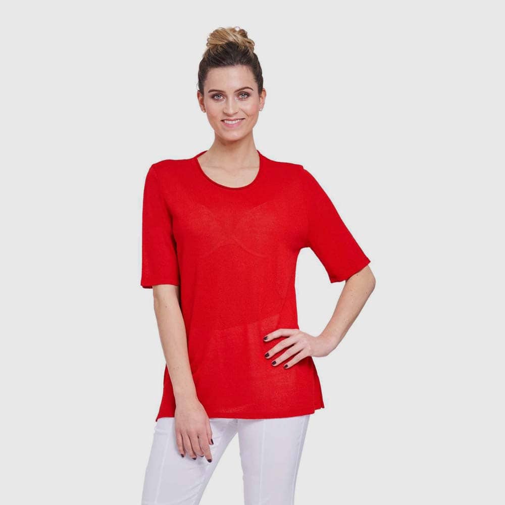 Pullover Kurzarm, Viskose