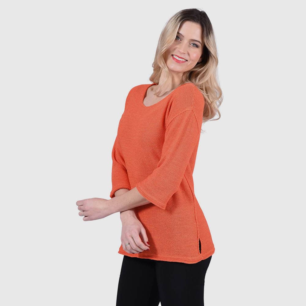 Pullover Rundhals, Kurzarm