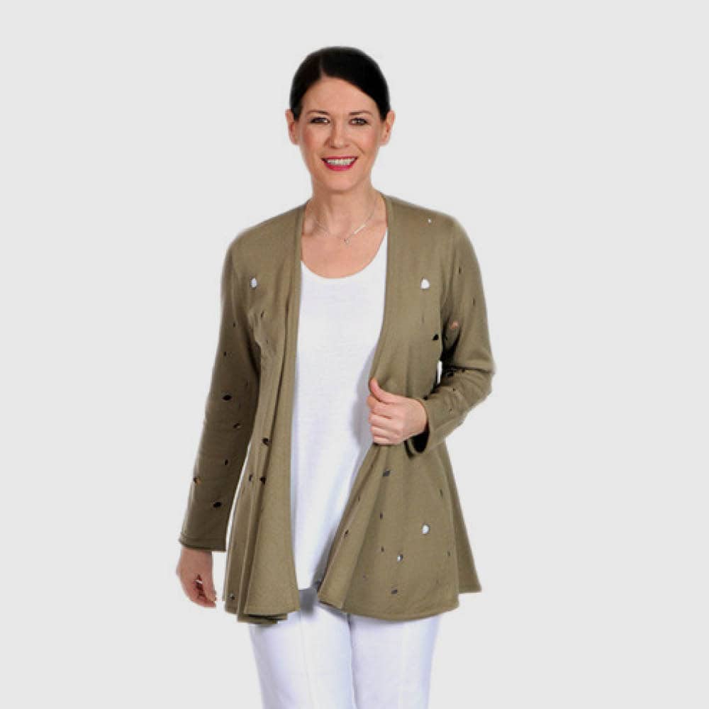 Jacke Lochmuster