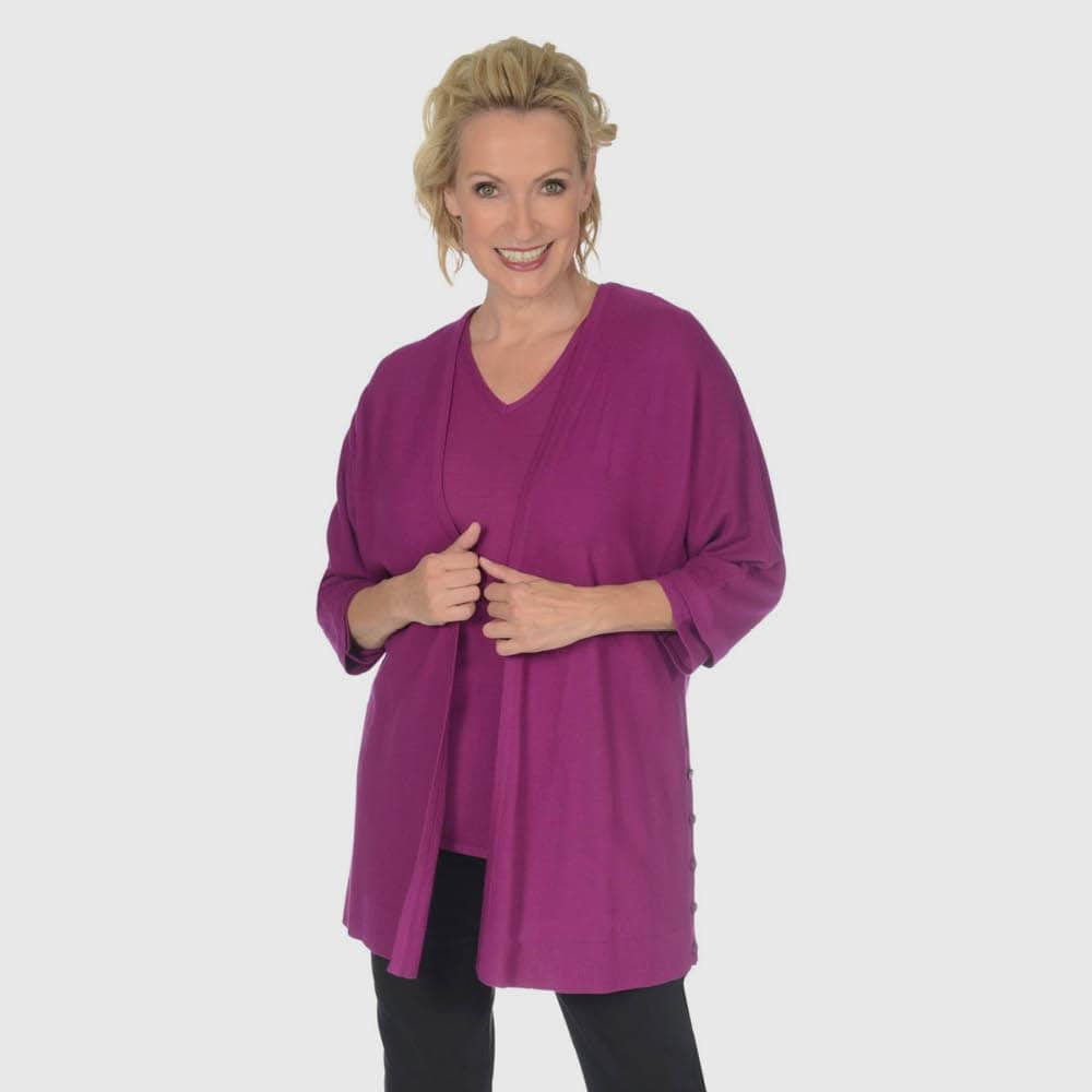 Fledermausjacke, offen
