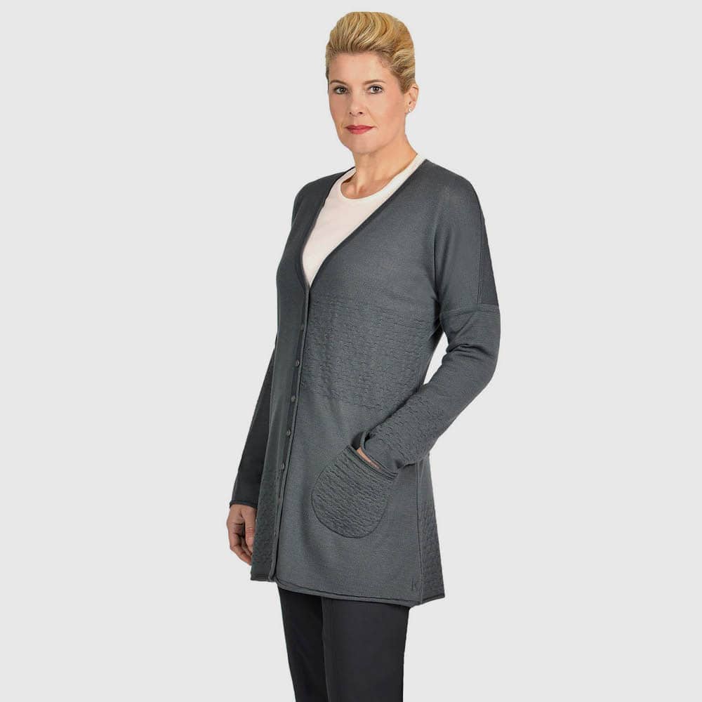 Jacke Wellenstruktur, A-Form