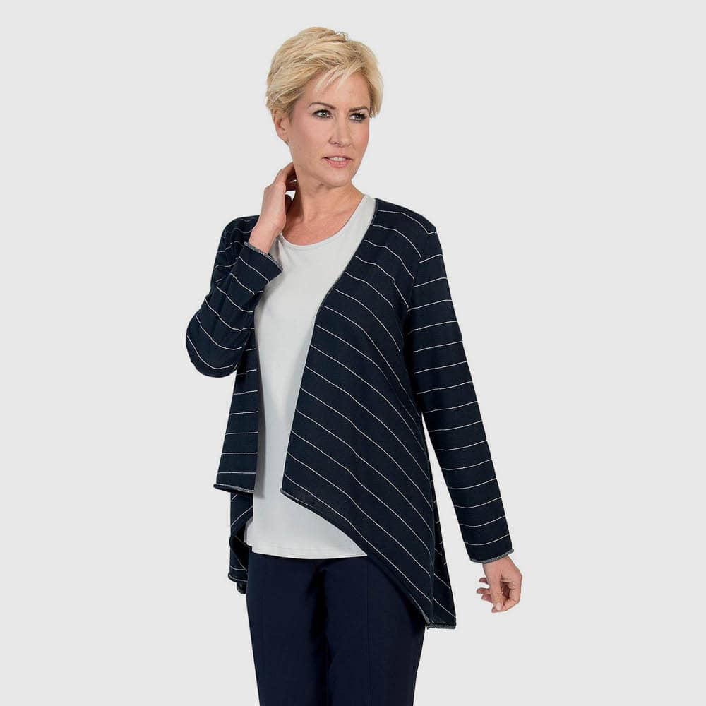 Jacke Wasserfall Lurex, ultra-light