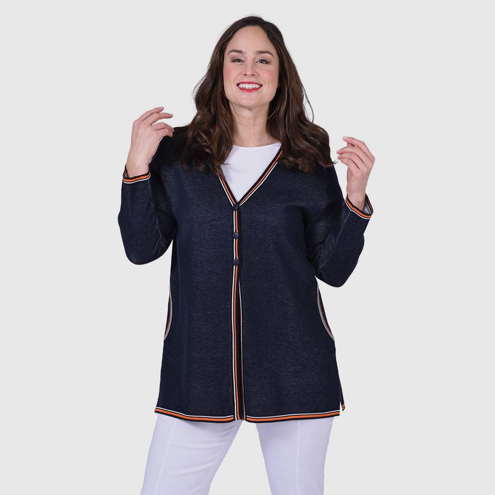 Jacke Doubleface, 3 Knöpfe