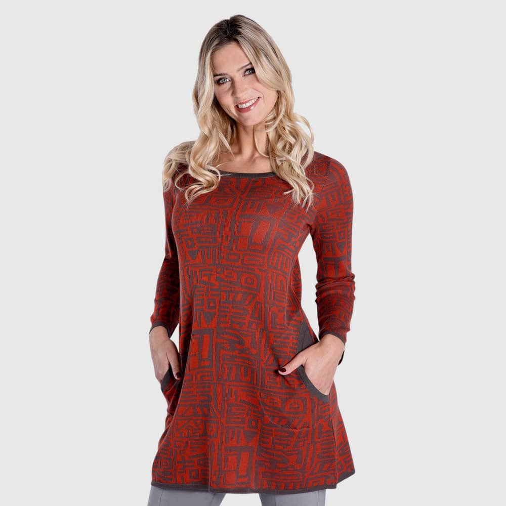Tunika Inka-Jacquard