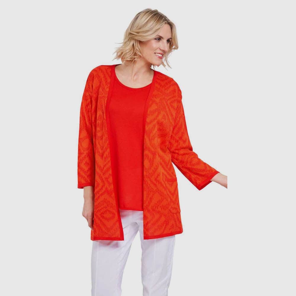 Jacke Ethno-Jacquard