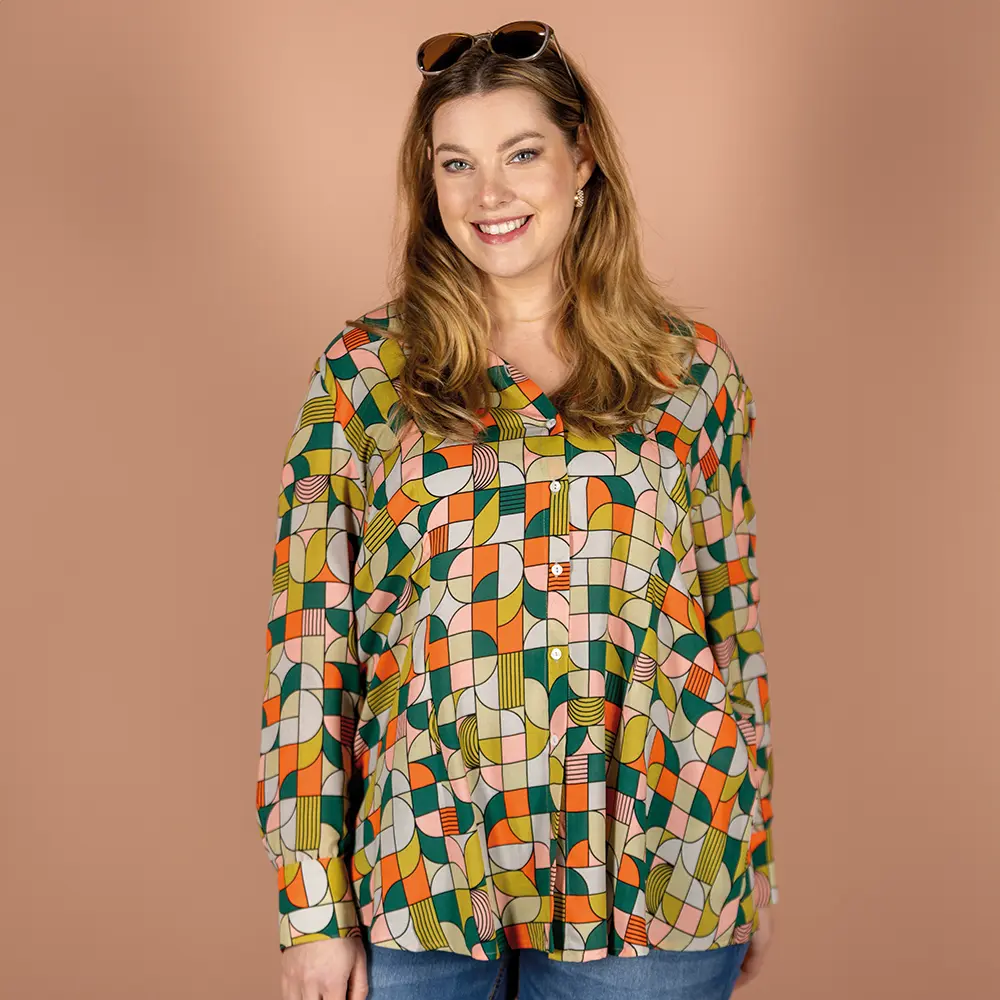 Bluse Viskose