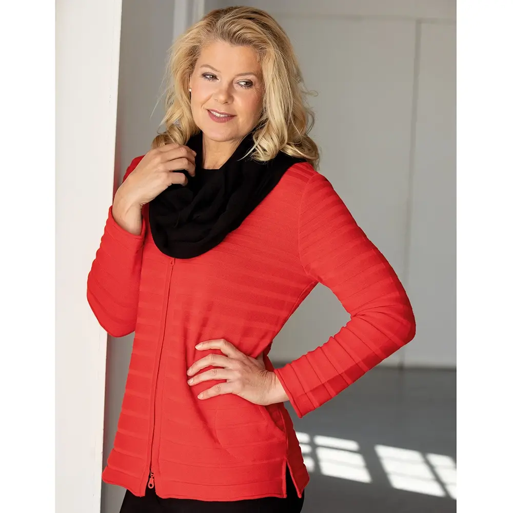 Jacke Struktur-Ringel
