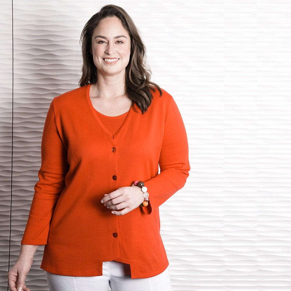 Jacke mit Knopfleiste