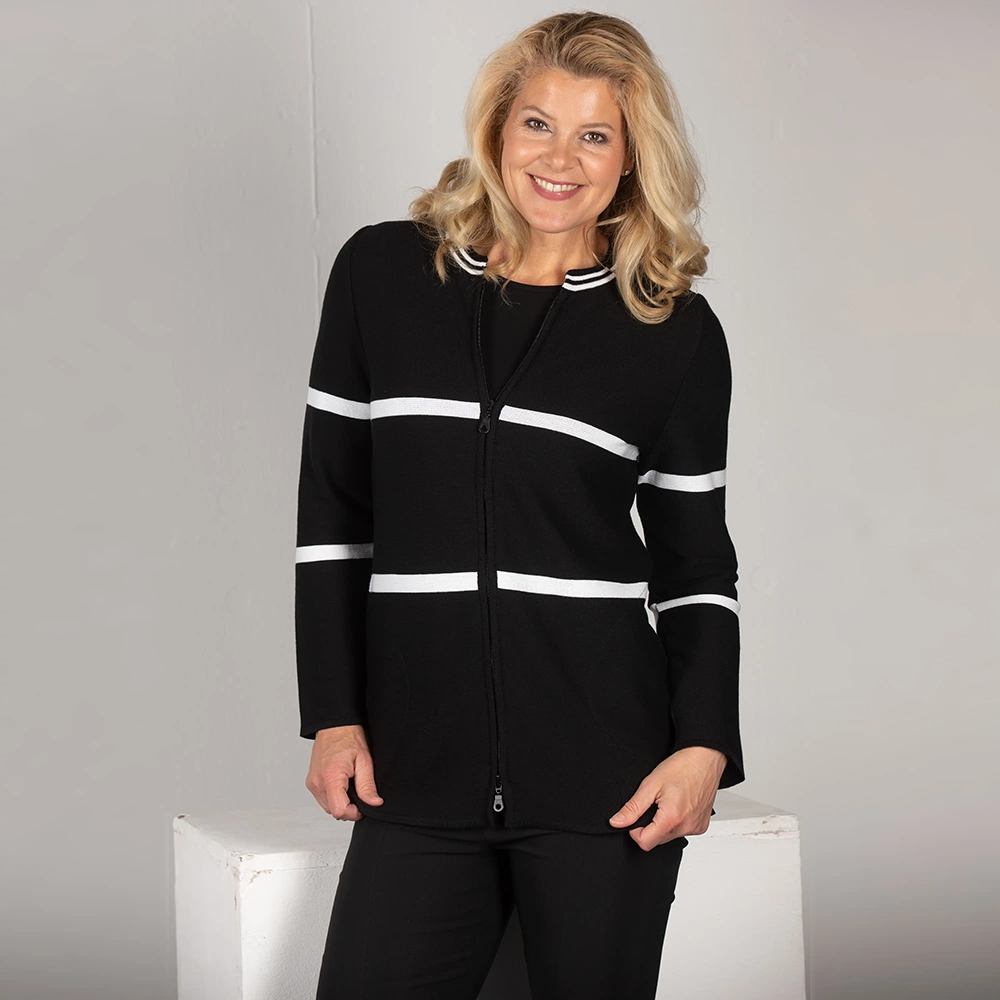 Jacke Balken mit Reißverschluß