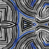 FANTASIE-GRAU-BLAU