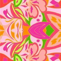 FLOWERS-PINK-ORANGE