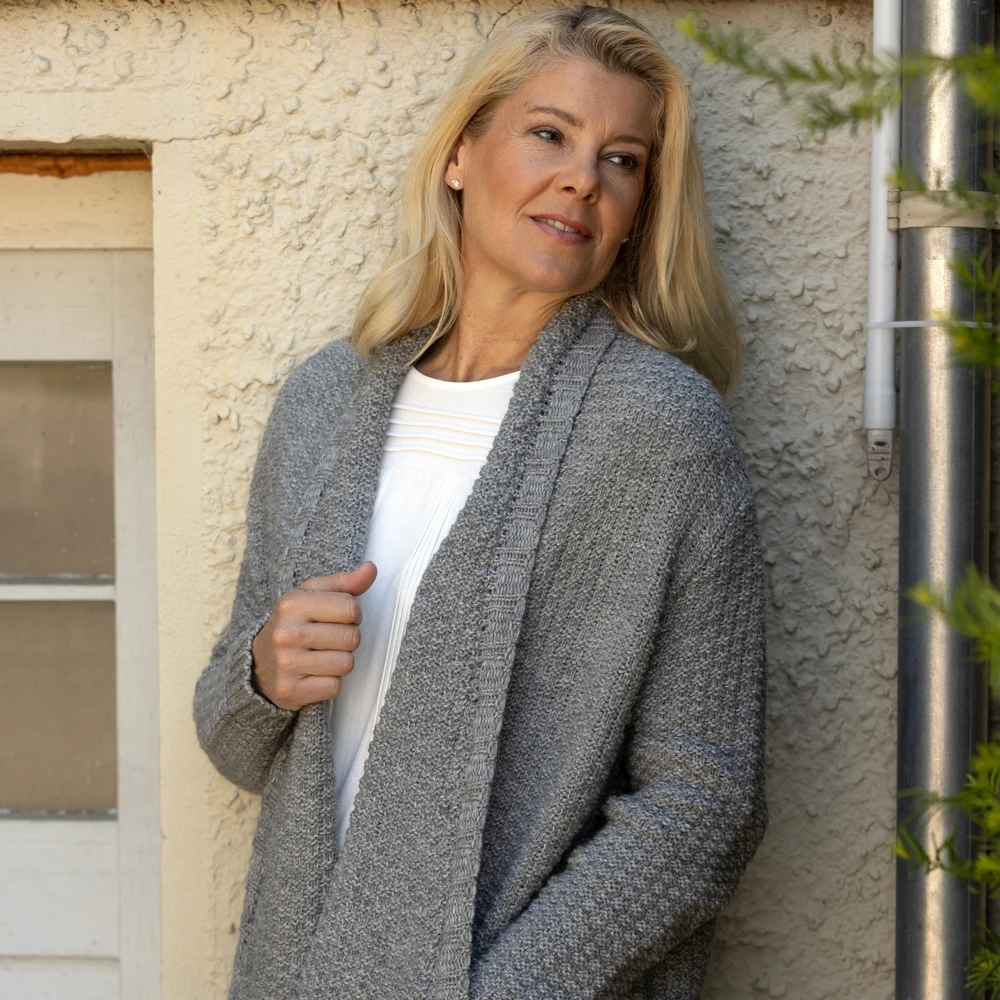 Jacke Schalkragen mit Tasche